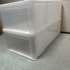 衣装ケース　2個の画像