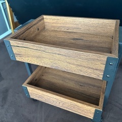 木製ミニワゴン【画像を載せ忘れてました。】の画像