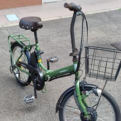電動アシスト自転車　折りたたみ　20インチの画像