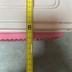 昭和レトロな衣装ケース　２個の画像