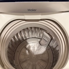 8/1(金)10:00-11:00決定　Haier 洗濯機　2019年の画像