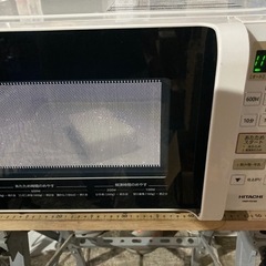HITACHI　日立　フラットタイプ 電子レンジ　HMR-FS182　2019年製　800W 清掃済み　目立つ傷無しの画像
