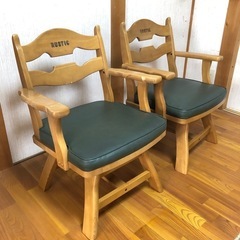 カリモク Karimoku　ダイニングチェア　RUSTIC 回転...
