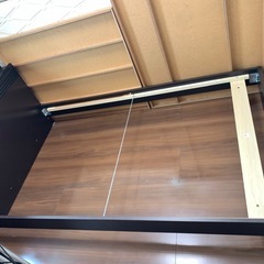 【使用に問題なし】セミダブルベッド（マットレス付き）の画像