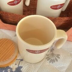 調味料入れ　ナチュラルクッキング バスケット付キャニスター3点セットの画像