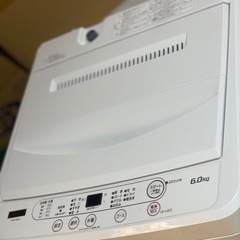 送料・設置込み可　洗濯機　6kg ヤマダ　2021年【分解クリーニング済み】の画像