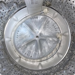 送料・設置込み可　洗濯機　6kg ヤマダ　2021年【分解クリーニング済み】の画像