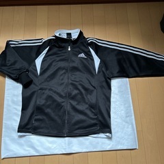 adidas黒セット(160サイズ)の画像
