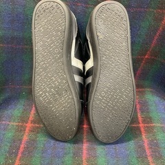 TOMMY HILFIGER トミーヒルフィガーローカットスニーカー/サイズ26cm/ブラック　黒　 スニーカーの画像
