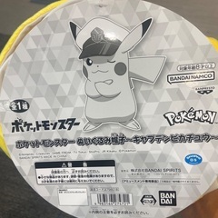 ポケットモンスター　キャプテンピカチュウ ぬいぐるみ 帽子　ポケモンの画像