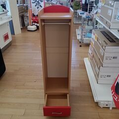 ★リユースのサカイつくば店★TK5922  ハンガーラック ナチュラル H118×D32.5×W32.5 クリーニング済みの画像