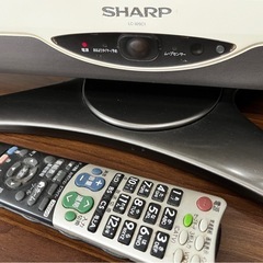 【無料】SHARP AQUOS 32型テレビ・電源ケーブル＆リモコン付き・新丸子引き取りの画像