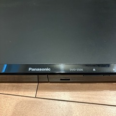 パナソニック　DVDプレイヤー　S500の画像