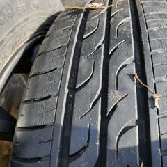 14インチ アルミホイール＆タイヤ4本セット｜155/65R14｜軽自動車用 KUMHO製 夏タイヤ付きの画像