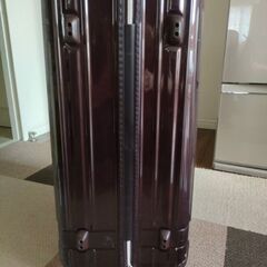hands+ Travel キャリーケース　ジップタイプ 57リットル（ワケ有り）の画像