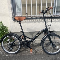 折りたたみ自転車の画像