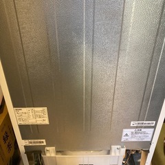 新品未使用　2ドア冷蔵庫「JR-NF121C（2024年製）」の画像