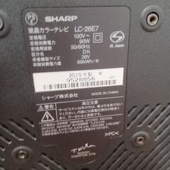 動作確認済み シャープ AQUOS３２型テレビ 2010年製の画像