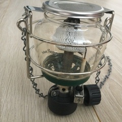 EPI gas ランタン ドイツ製　透明ガラス　ケース付の画像