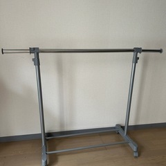 ハンガーラック　収納ボックスセットの画像