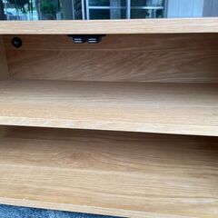 無印良品  MUJI オーク テレビボード AVボード ローボードの画像