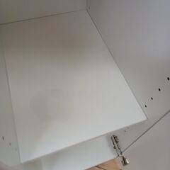 ★リユースのサカイつくば店★TK5926  レンジ台 ホワイト H85×D40×W80 クリーニング済みの画像