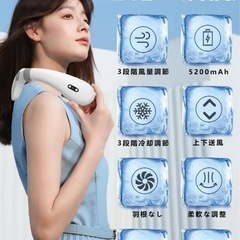 首掛け扇風機
の画像