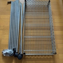 YAMAZEN メタルシェルフワードローブの画像