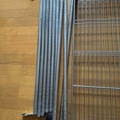 YAMAZEN メタルシェルフワードローブの画像