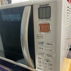 電子レンジ 単機能 シャープ 2012年製の画像