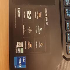 ASUS ゲイミングノートパソコンの画像