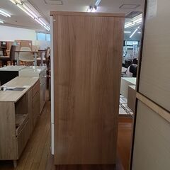 ★リユースのサカイつくば店★TK5927  食器棚小 ホワイト H85×D38×W59 クリーニング済みの画像