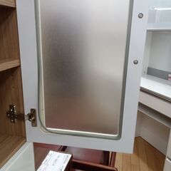 ★リユースのサカイつくば店★TK5927  食器棚小 ホワイト H85×D38×W59 クリーニング済みの画像