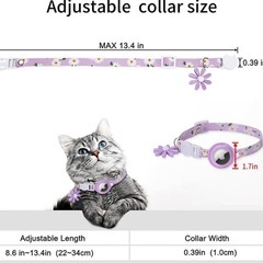ペット用 airtagケース gps 猫 小型犬 首輪 エアタグケース 可愛いの画像