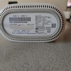 限定値引き❗5Gホームルーターの画像