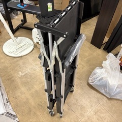 美品 サンワサプライ ツールワゴン 折りたたみワゴン キャスター付き  総耐荷重60kg  3段 最終値下げ‼️の画像