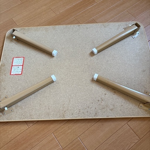 おおしゃれな木目調 折りたたみローテーブル (ぽんぴー) 谷町九