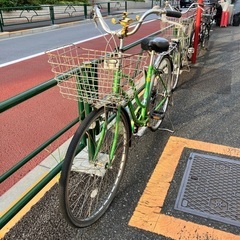自転車（ママチャリ）の画像