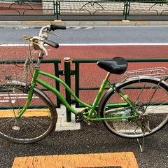 自転車（ママチャリ）の画像