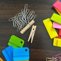 ペーパークリップ ゼムクリップ 5種まとめ売りの画像