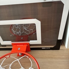 バスケットゴール　室内 壁掛け ドア掛け 練習用  透明 の画像