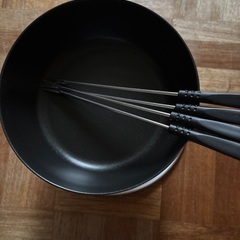 チーズボォンデュ鍋セット　未使用　1500円　箱付きの画像