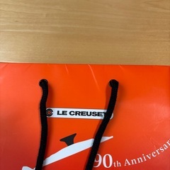 LE CREUSET ル・クルーゼ　紙袋 ショッパーの画像