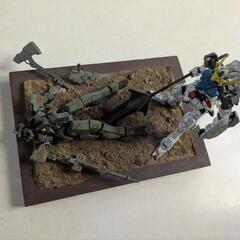 ガンプラ　ジオラマの画像