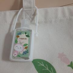 未使用　ハンドジェル付きエコバッグの画像