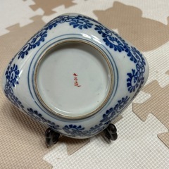 九谷焼　飾り絵皿の画像
