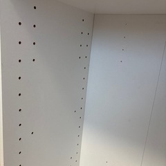 【あげます】ニトリ　カラーボックス　③白　2段の画像