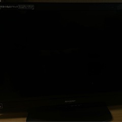 液晶カラーテレビ SHARP 32型の画像