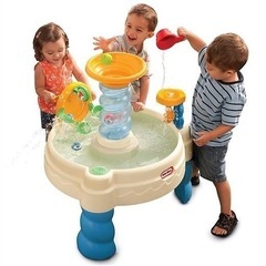 【little tikes リトルタイクス】 スピラリンシー ウォーターパーク ウォーターテーブル Spiralin’ Seas Waterpark Water Table 水遊び/知育玩具/ の画像
