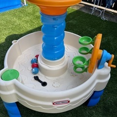 【little tikes リトルタイクス】 スピラリンシー ウォーターパーク ウォーターテーブル Spiralin’ Seas Waterpark Water Table 水遊び/知育玩具/ の画像